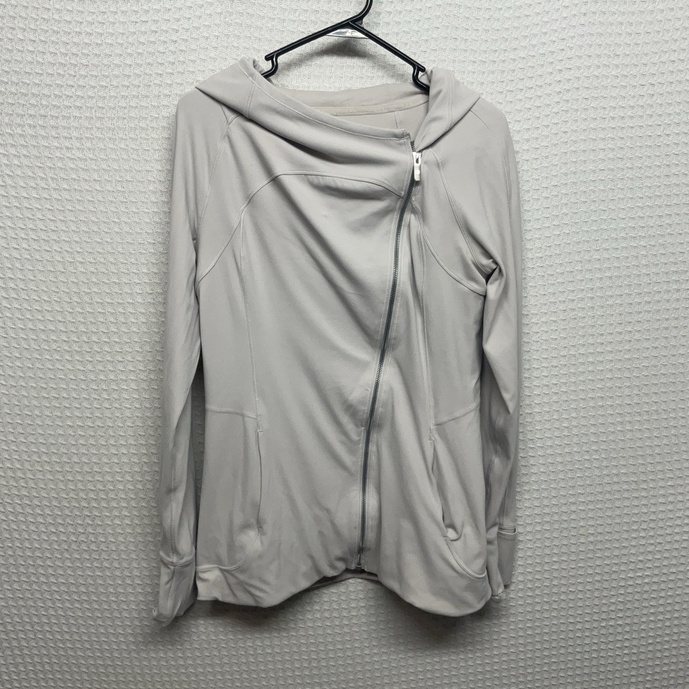 Lululemon Every Journey Hoodie Iced Iris Women's Size 10 Buttery Soft Full Zip